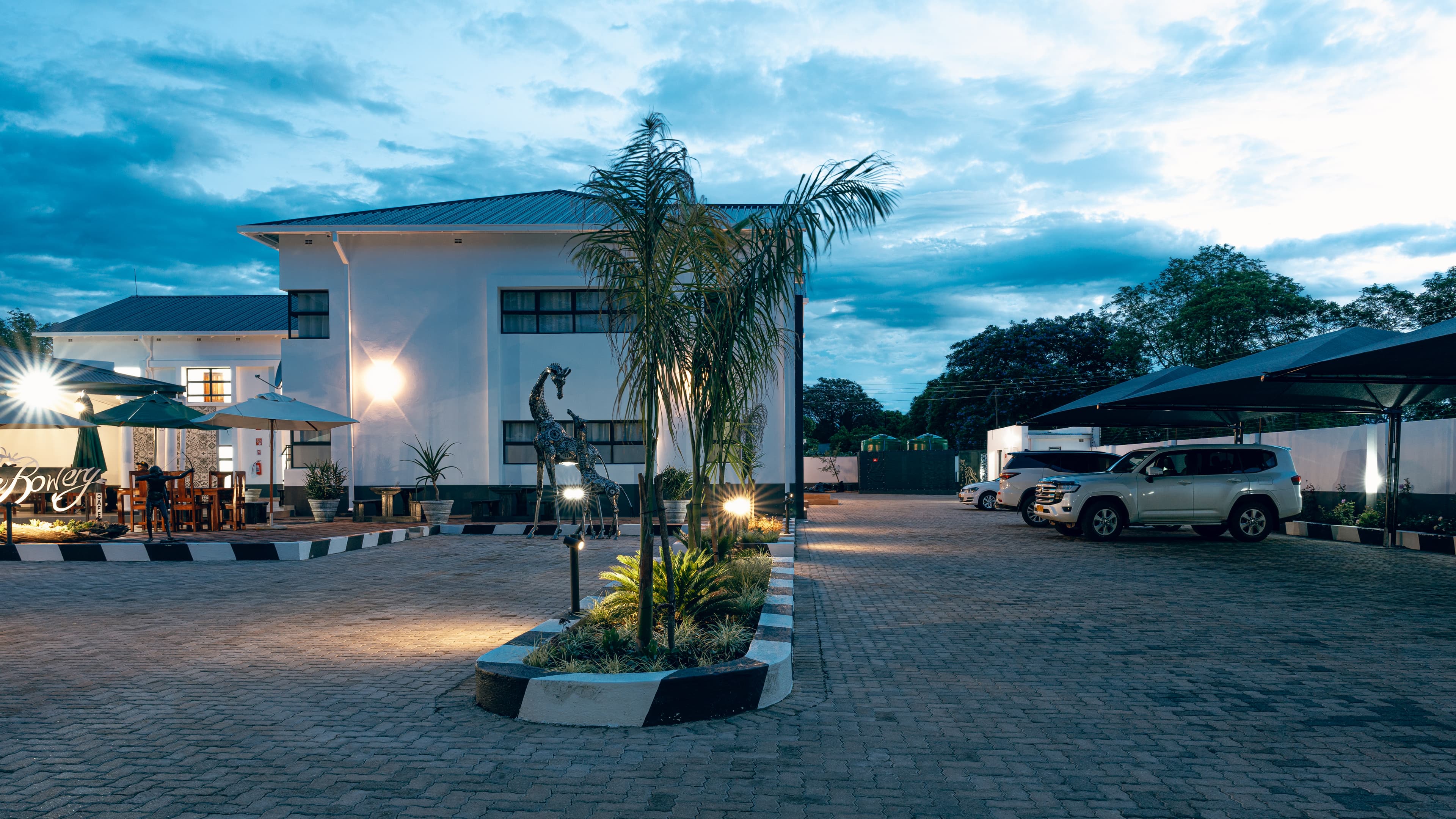 Elegant hotel interior